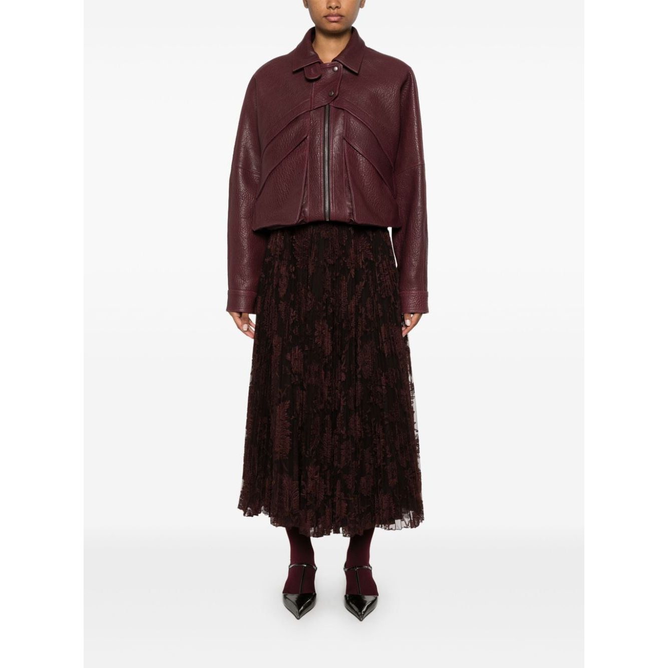 Ermanno Scervino Skirts Bordeaux Skirts Ermanno Scervino