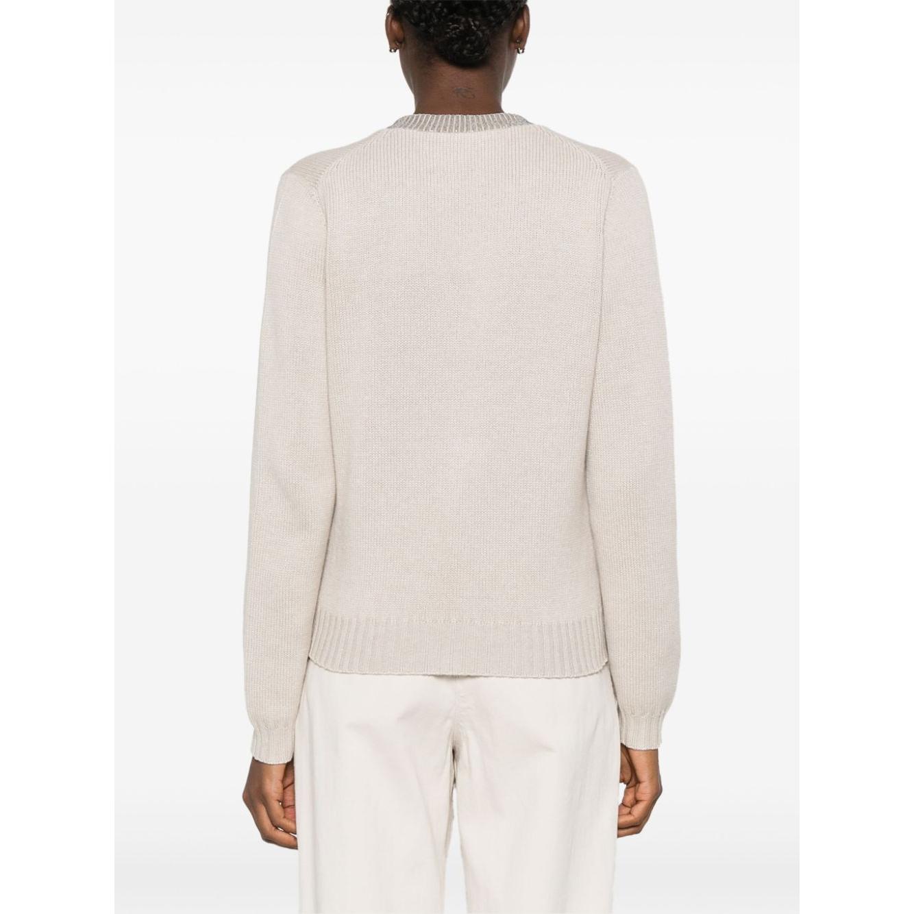 Brunello Cucinelli Sweaters Beige Topwear Brunello Cucinelli