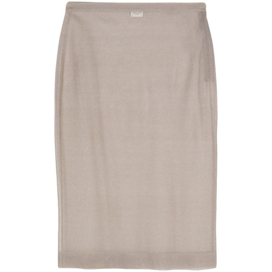 Saint Laurent  Skirts Grey