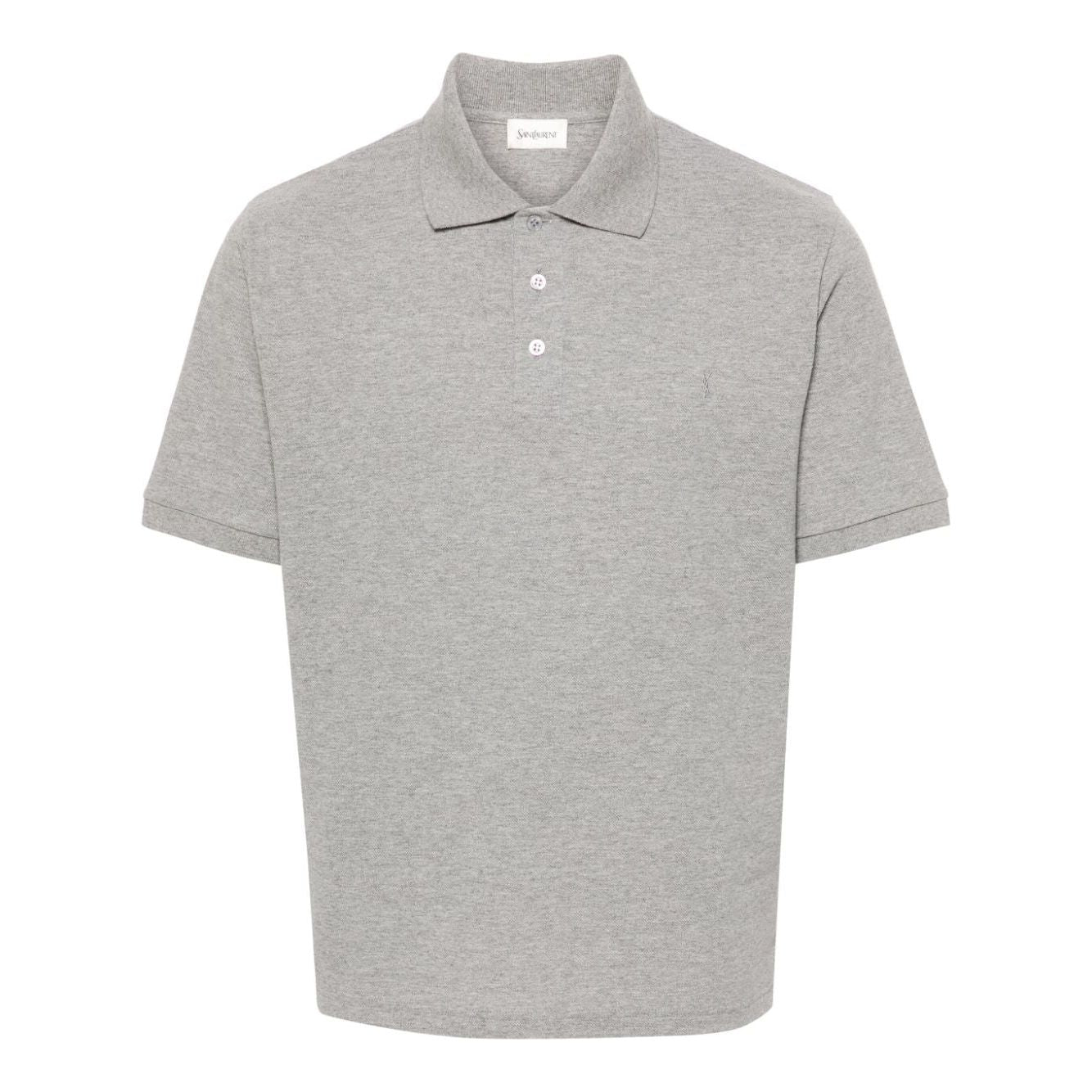 Saint Laurent  T-shirts and Polos Grey Topwear Saint Laurent