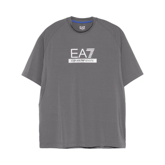 EA7 T-shirts and Polos Grey Topwear EA7