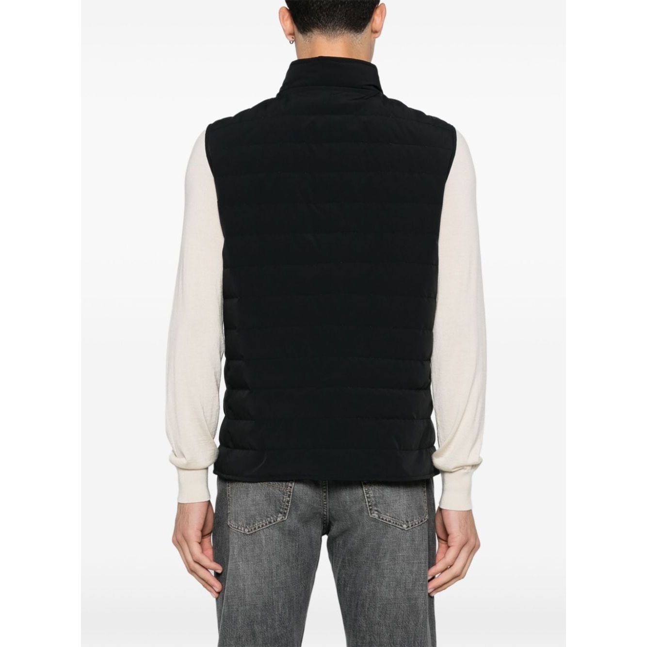 Brunello Cucinelli Jackets Black Vests Brunello Cucinelli