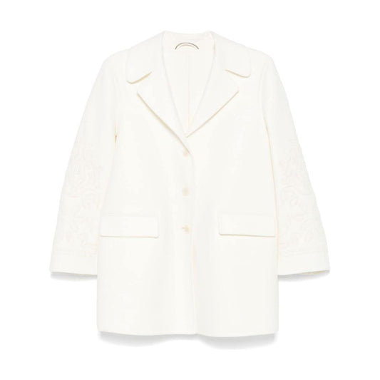 Ermanno Scervino Coats White Jackets Ermanno Scervino