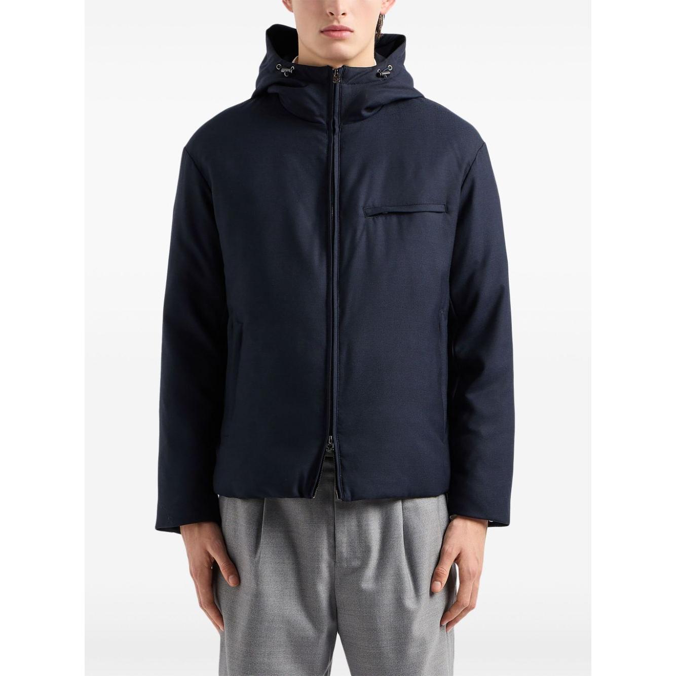 EMPORIO ARMANI CAPSULE Coats Blue Jackets Emporio Armani