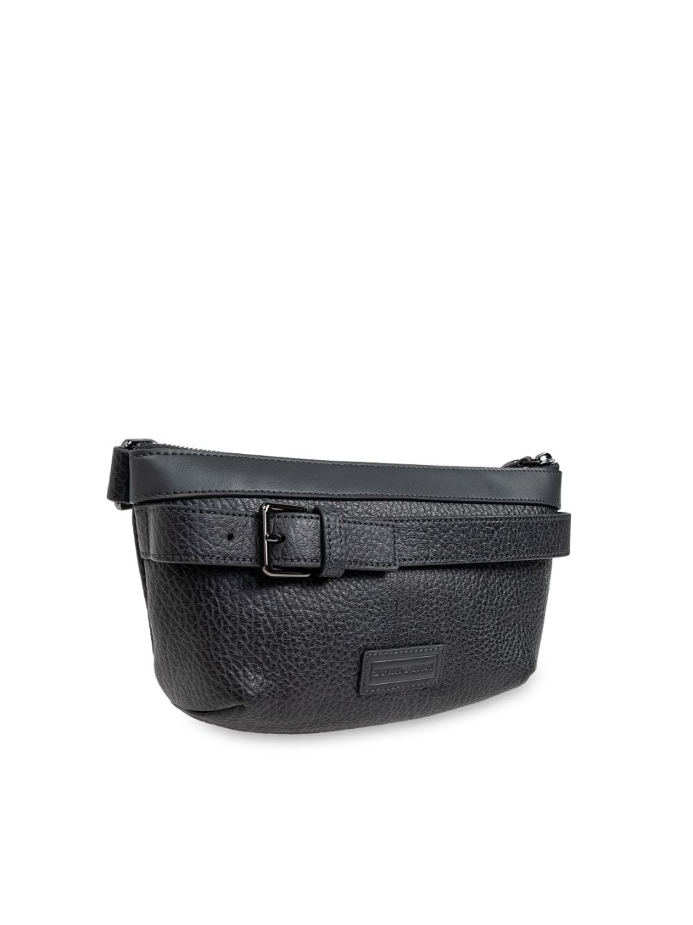 E 'CLAT black calf leather pebbled Bag