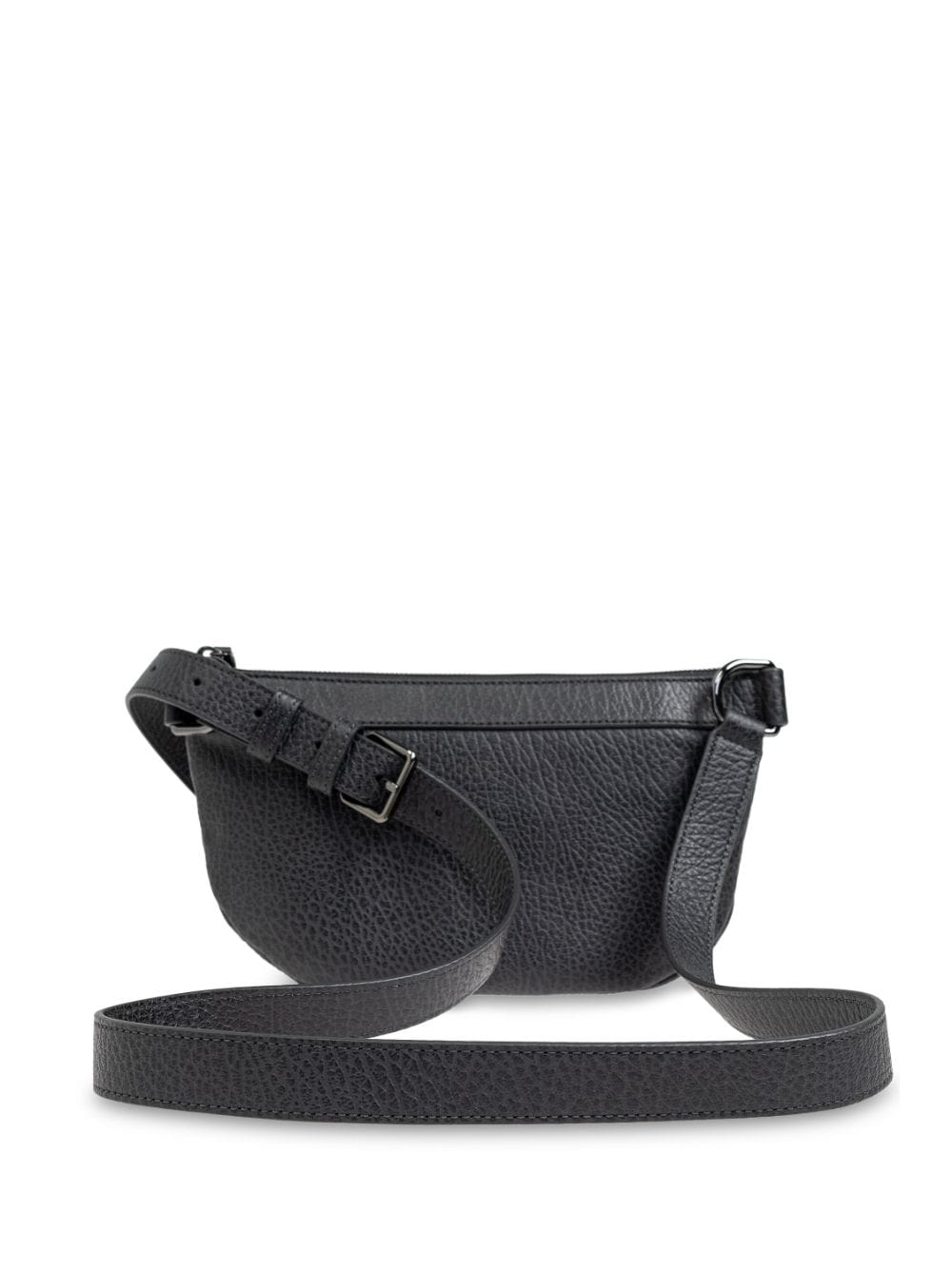 E 'CLAT black calf leather pebbled Bag