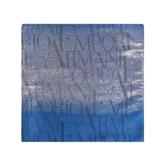 Emporio Armani Scarfs Blue Scarves Hats & Gloves Emporio Armani