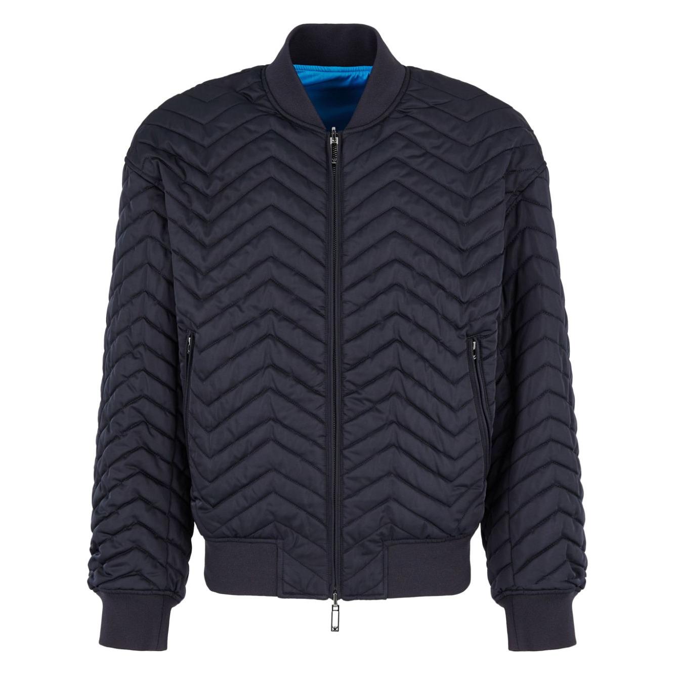 Emporio Armani Coats Blue Jackets Emporio Armani