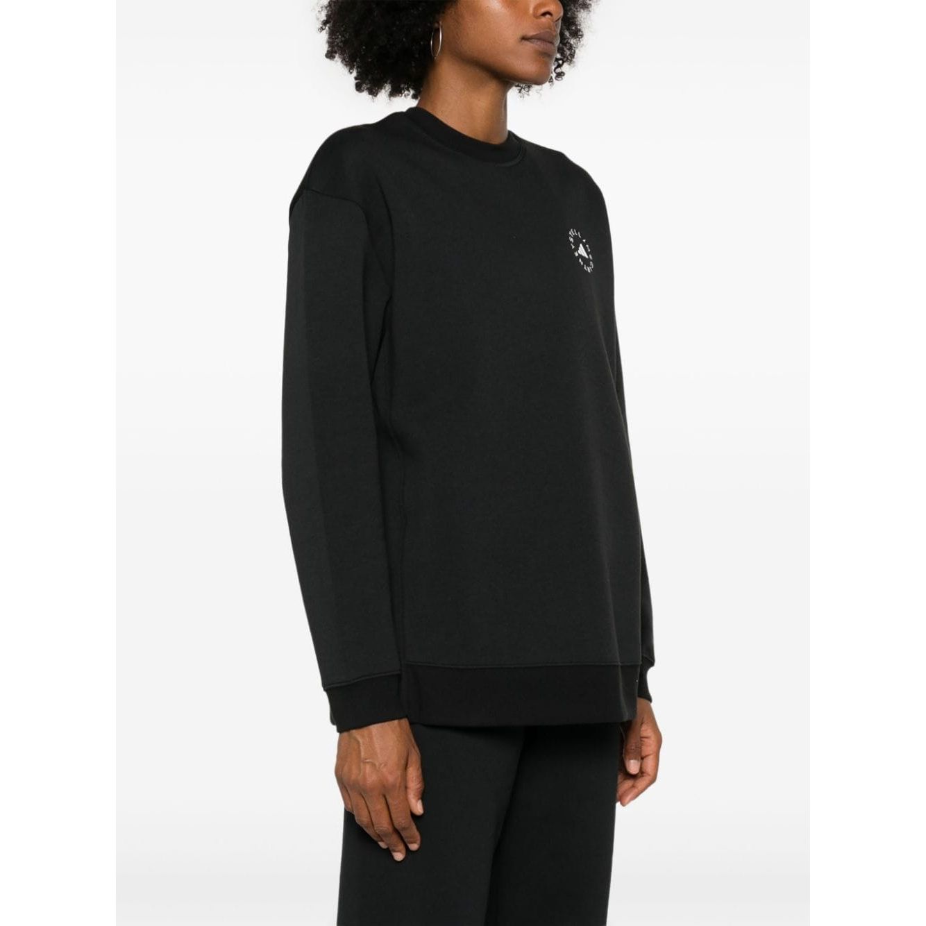 Adidas By Stella McCartney Sweaters Black Topwear Adidas By Stella Mccartney