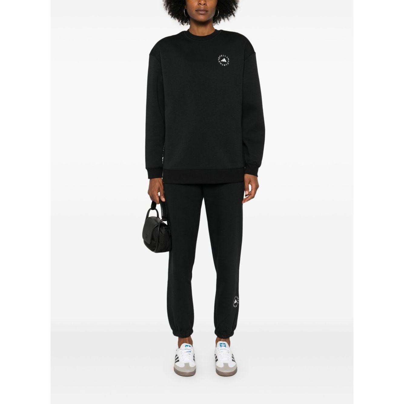 Adidas By Stella McCartney Sweaters Black Topwear Adidas By Stella Mccartney