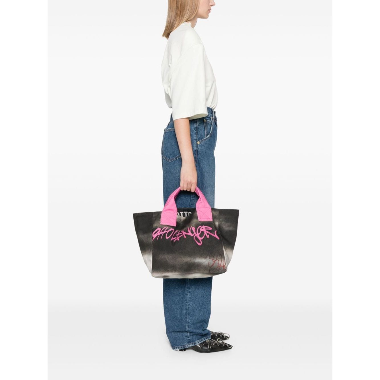 OTTOLINGER Bags.. Black Shopper Ottolinger