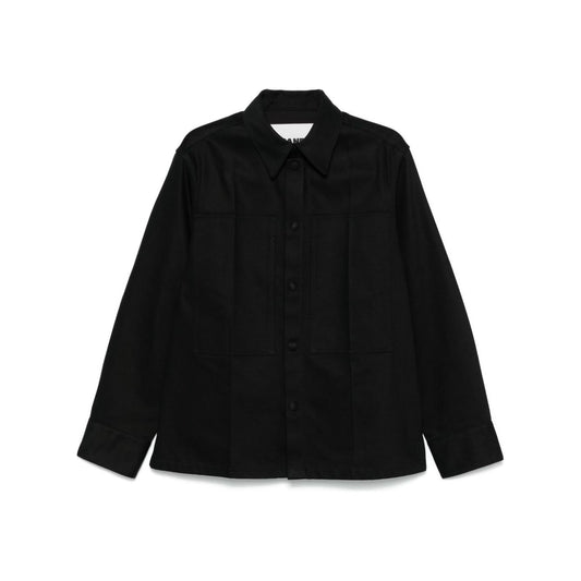 Jil Sander Shirts Black Shirts Jil Sander