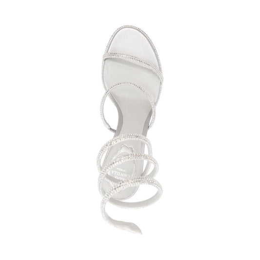 RENE' CAOVILLA Sandals Silver Sandals Rene' Caovilla