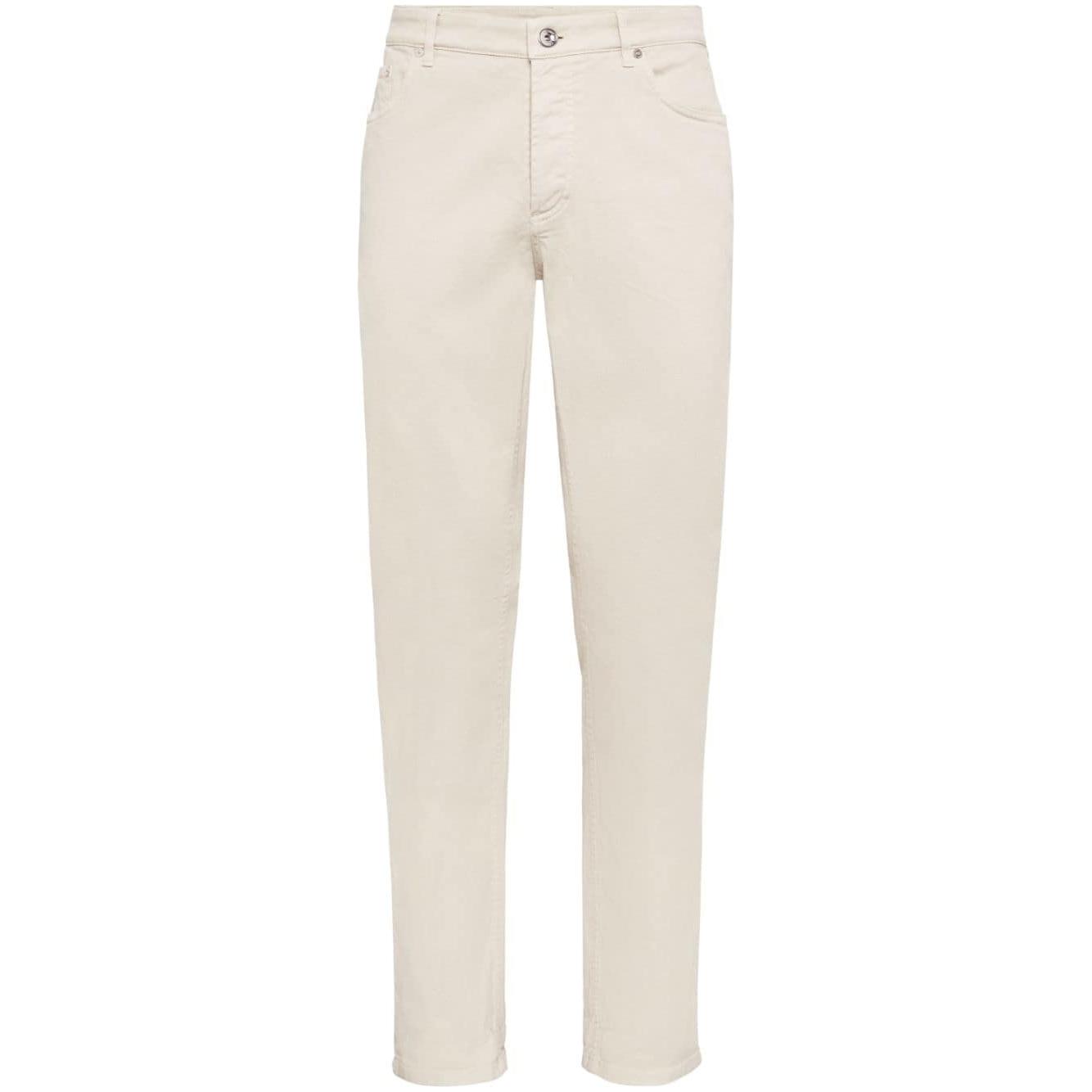 Brunello Cucinelli Jeans Beige Jeans Brunello Cucinelli