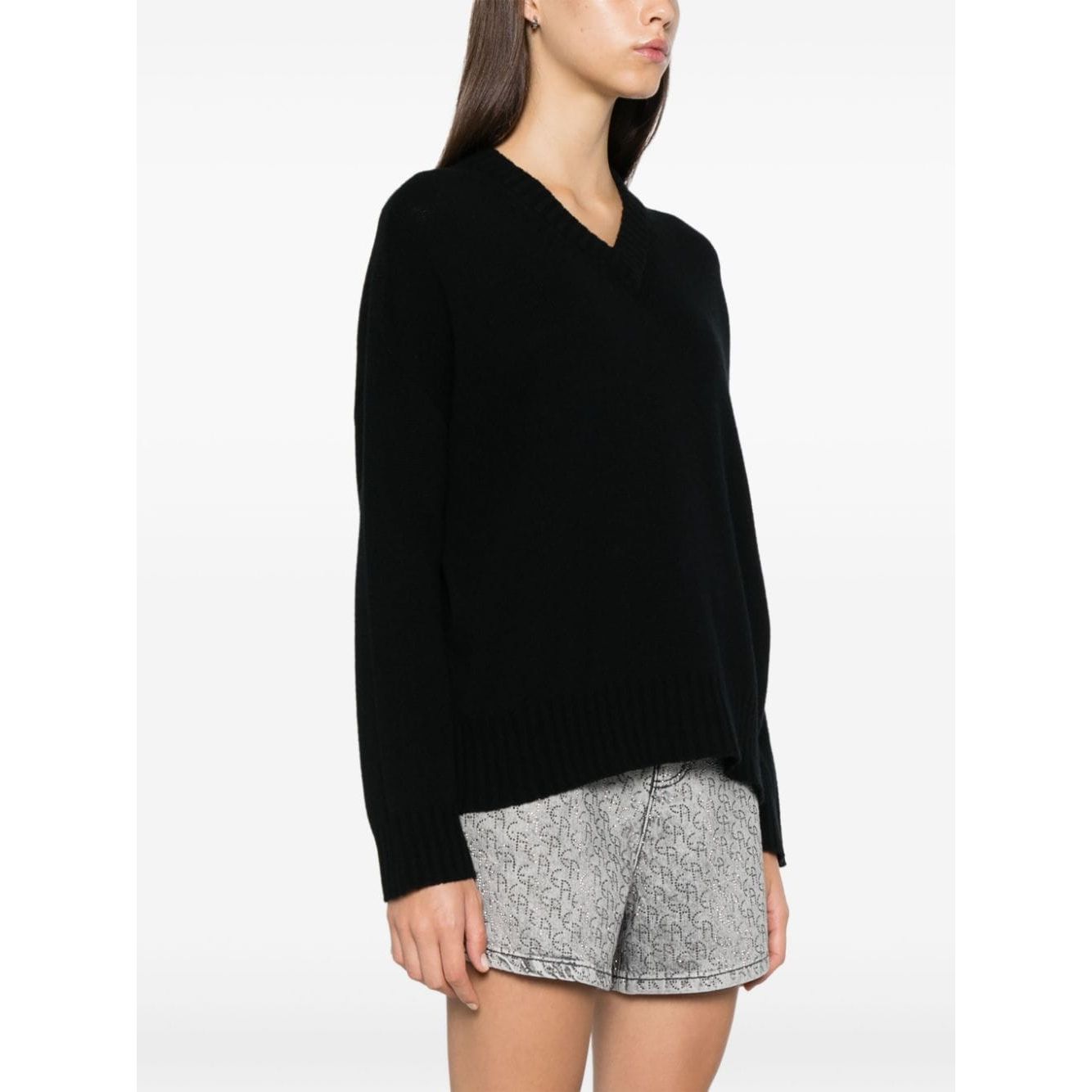 Emporio Armani Sweaters Black Topwear Emporio Armani