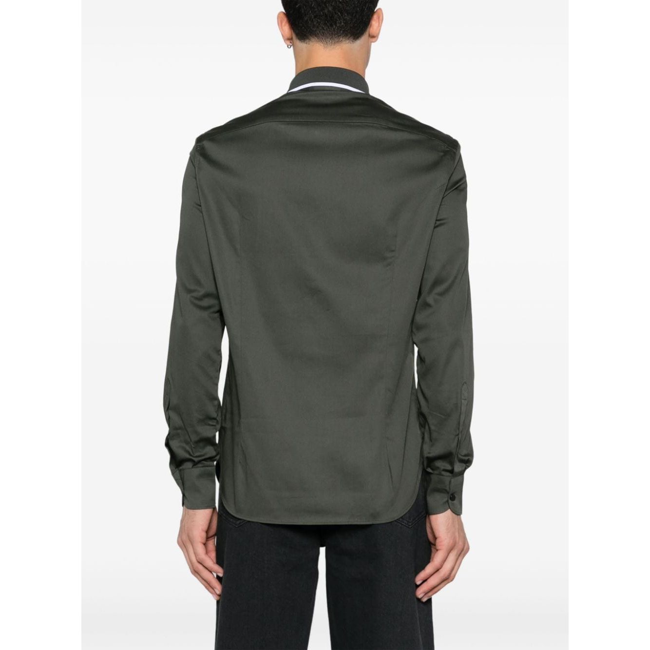 Emporio Armani Shirts Green Shirts Emporio Armani