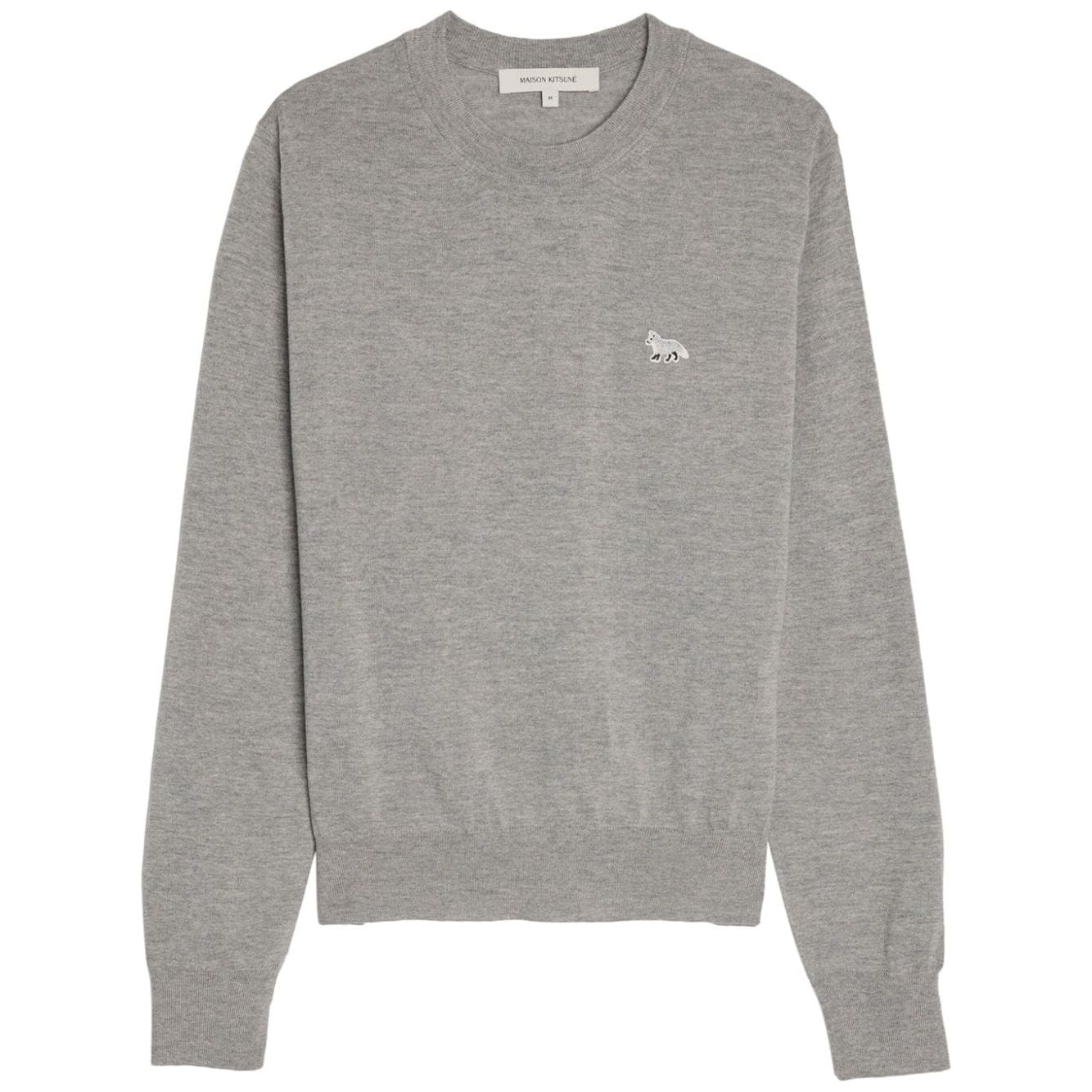 MAISON KITSUNE' Sweaters Grey Topwear Maison Kitsune'