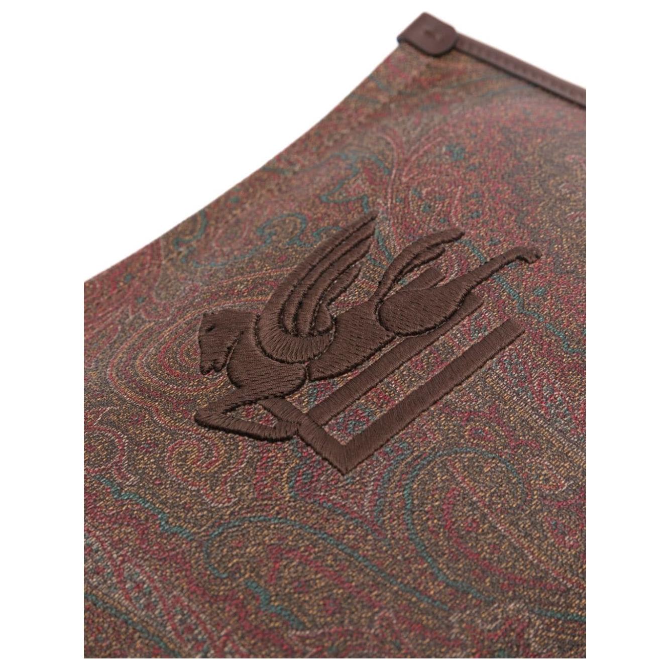 Etro Wallets Brown Wallets Etro