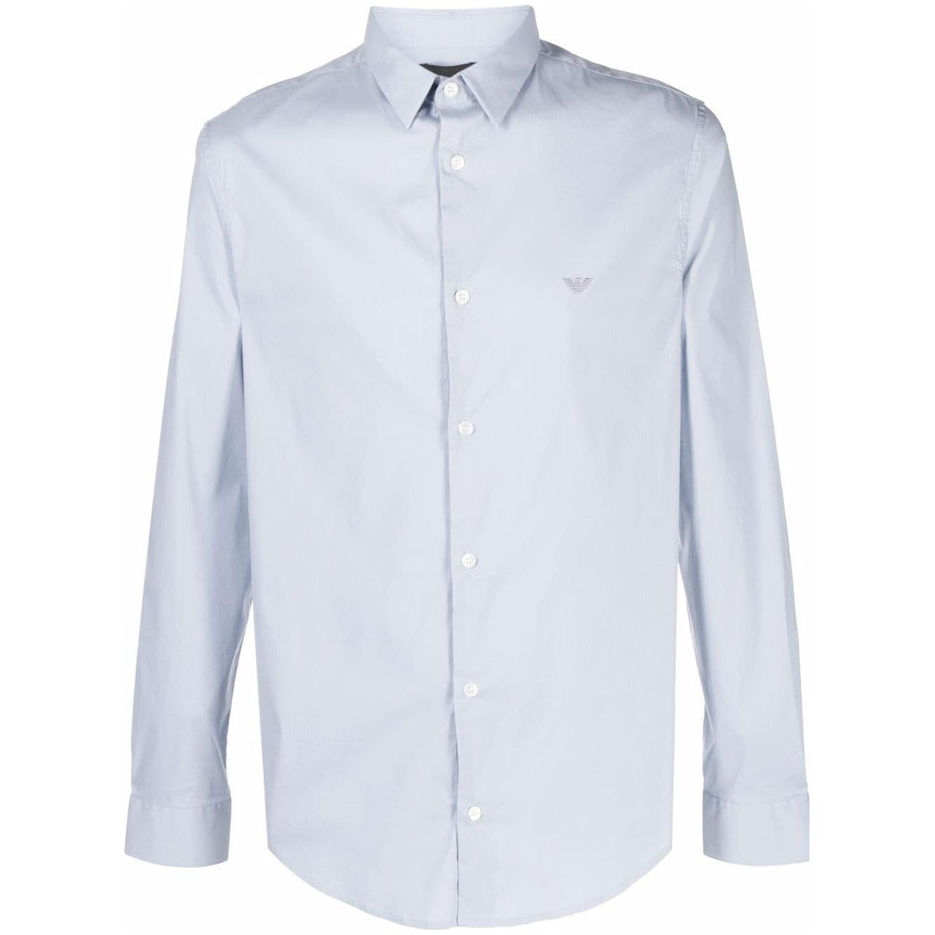 Emporio Armani Shirts Clear Blue Shirts Emporio Armani