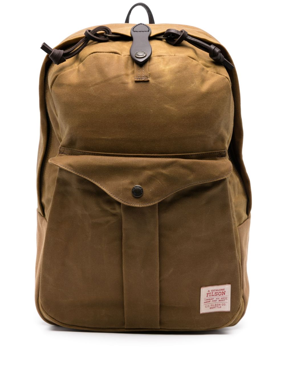 Filson Backpack Leather Brown Backpacks Filson