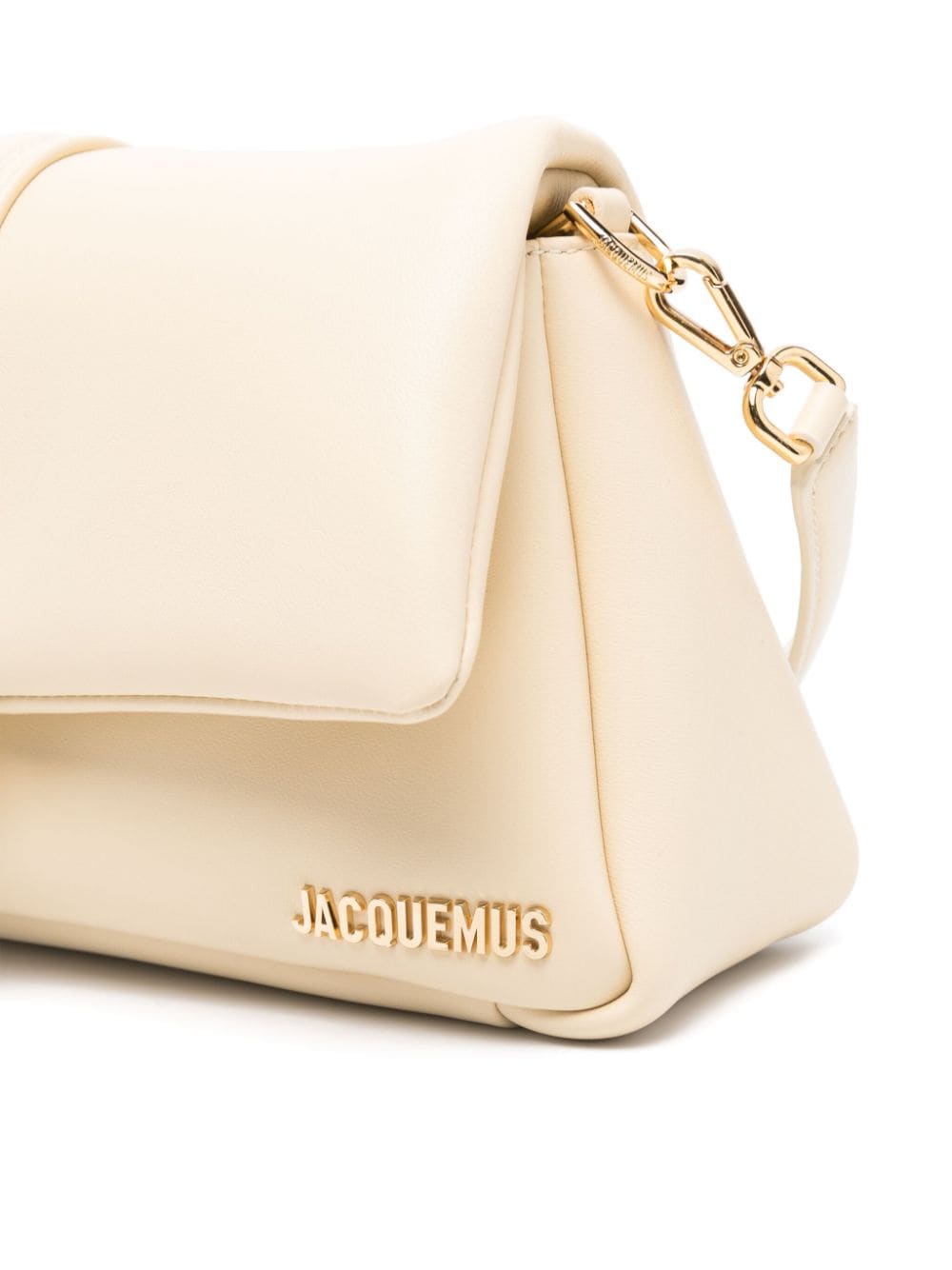 JACQUEMUS lambskin handbag Ivory Shoulder JACQUEMUS