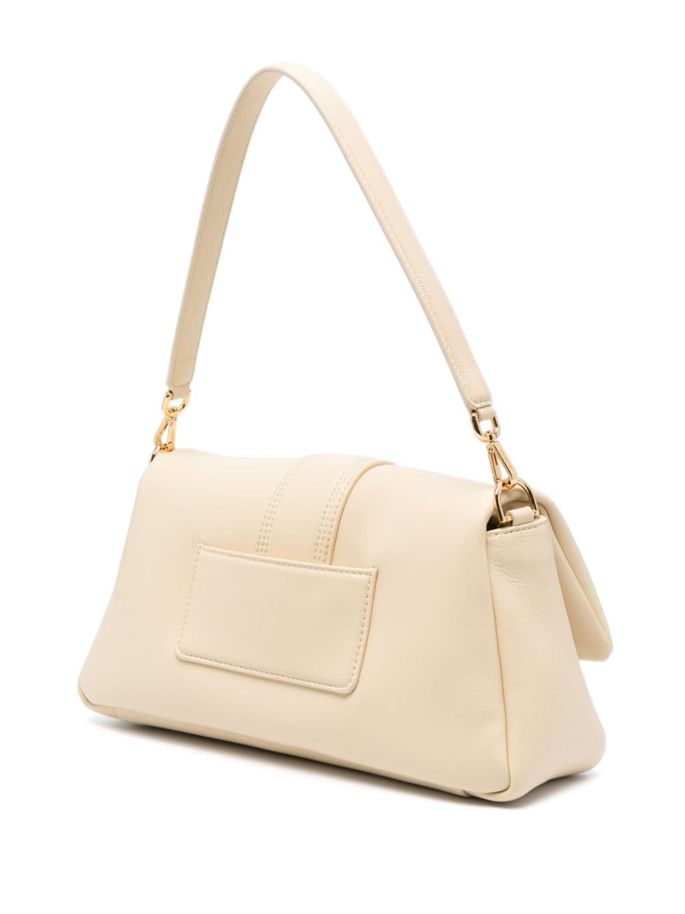 JACQUEMUS lambskin handbag Ivory Shoulder JACQUEMUS