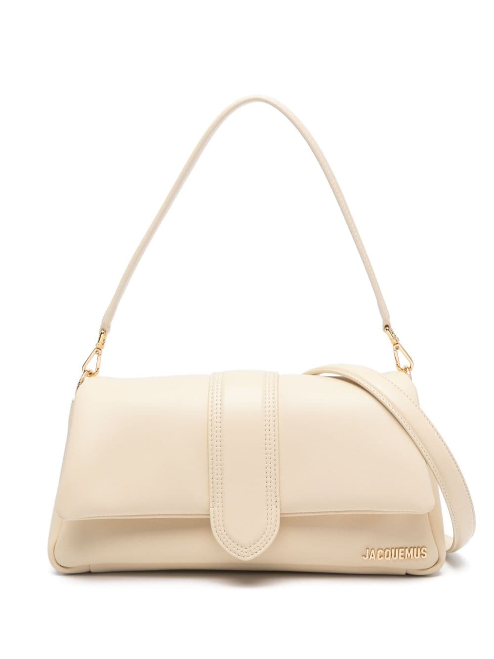 JACQUEMUS lambskin handbag Ivory Shoulder JACQUEMUS