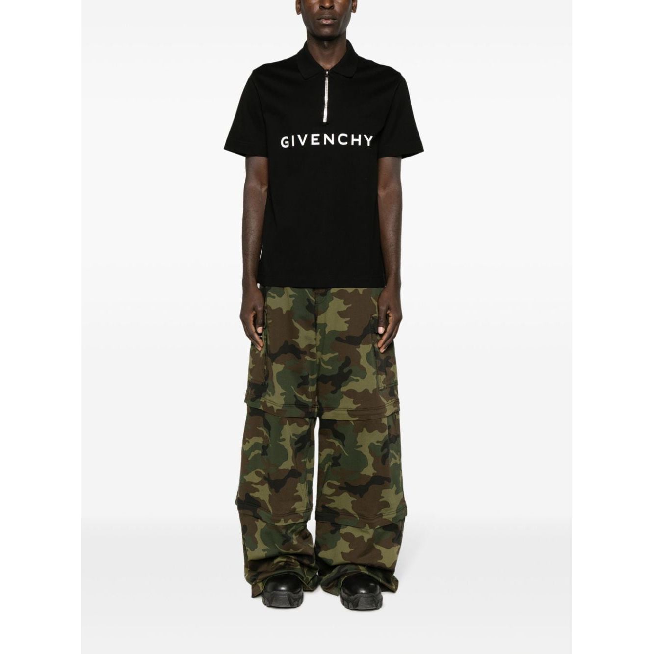 Givenchy T-shirts and Polos Black Topwear Givenchy