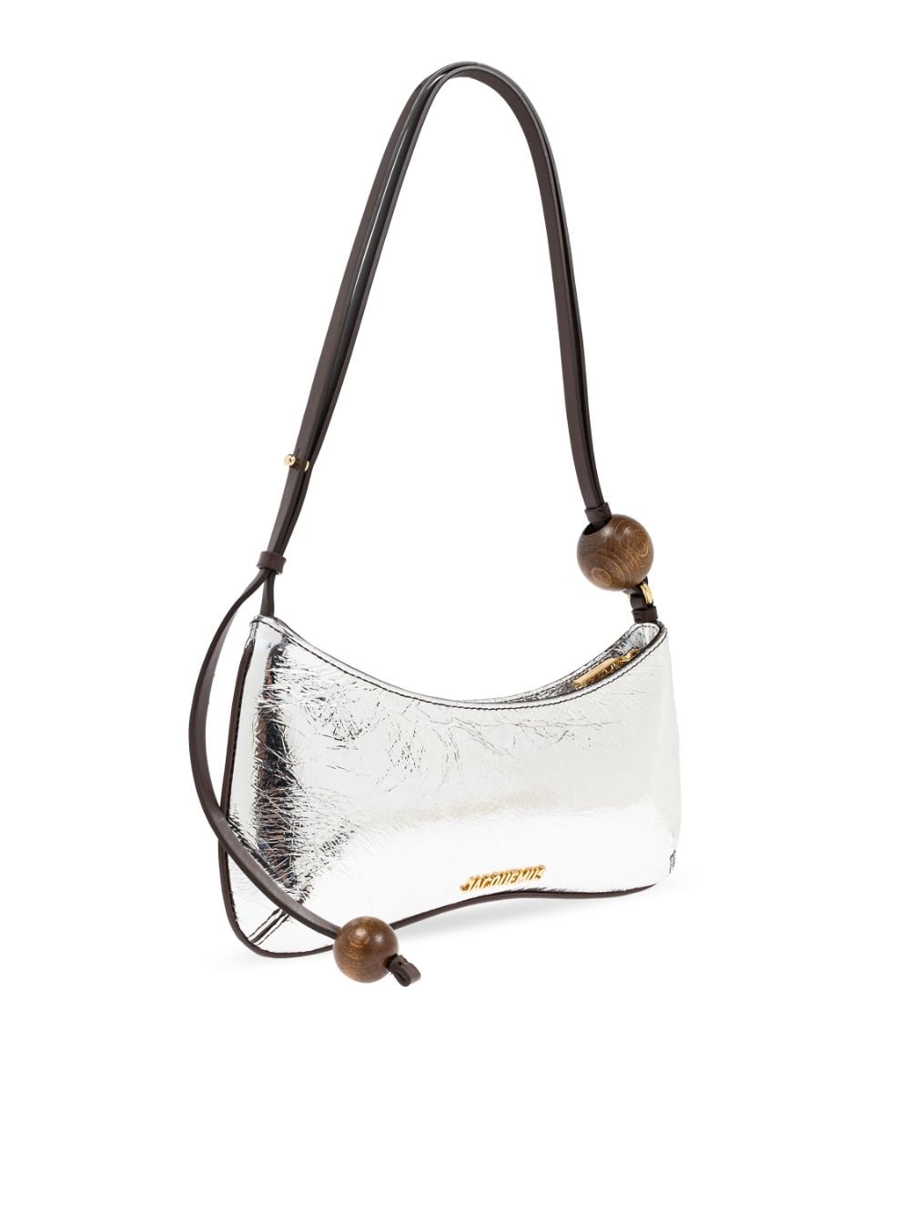 JACQUEMUS silver-tone calf leather handbag Shoulder JACQUEMUS