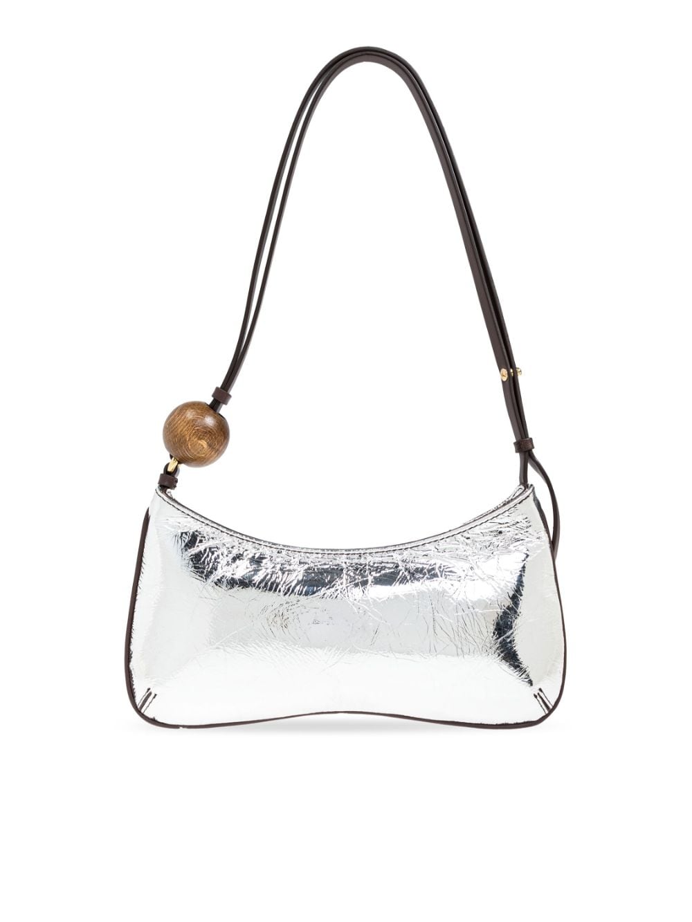 JACQUEMUS silver-tone calf leather handbag Shoulder JACQUEMUS