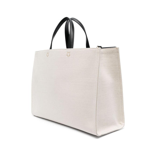 Givenchy beige cotton blend logo print Bags Shopper Givenchy