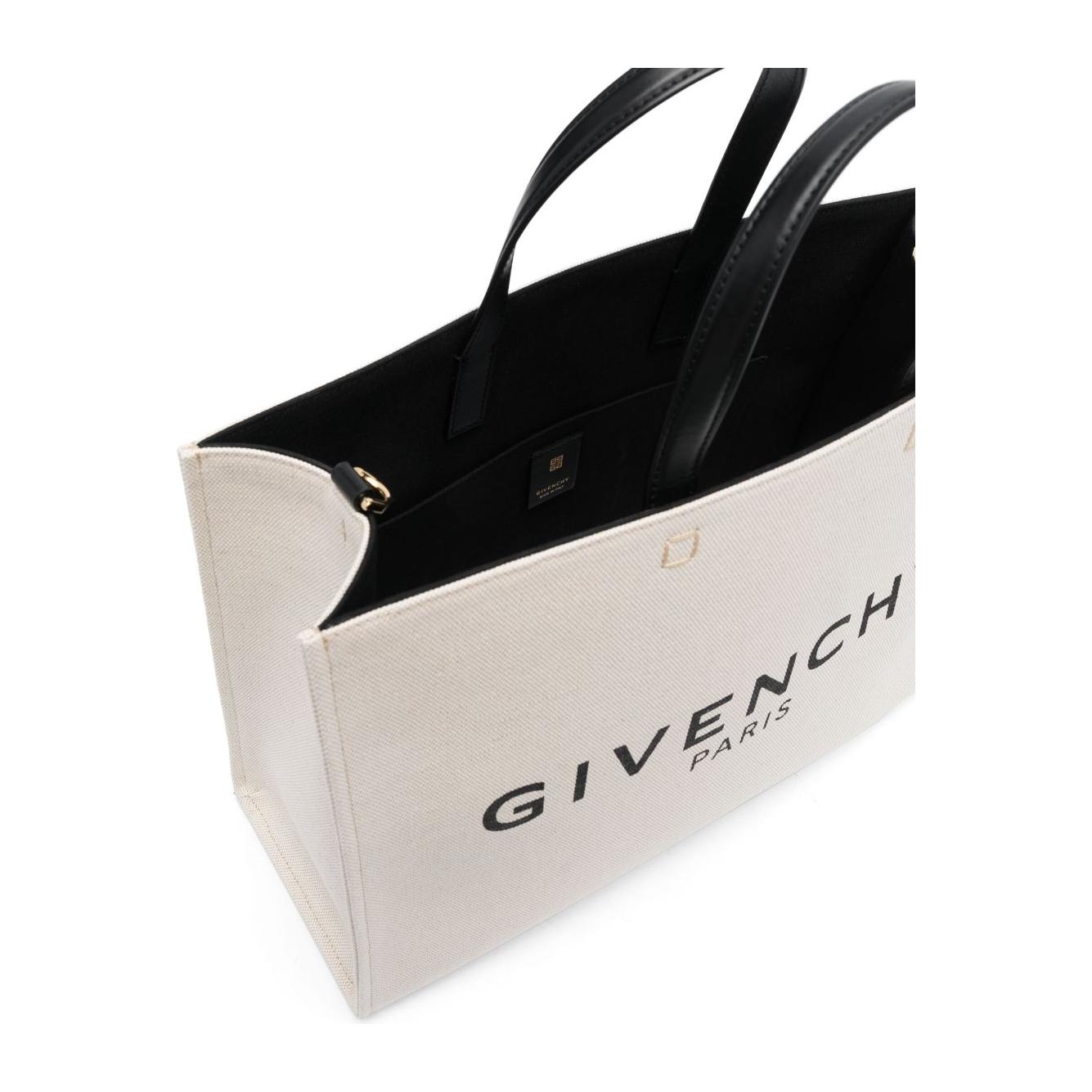 Givenchy beige cotton blend logo print Bags Shopper Givenchy