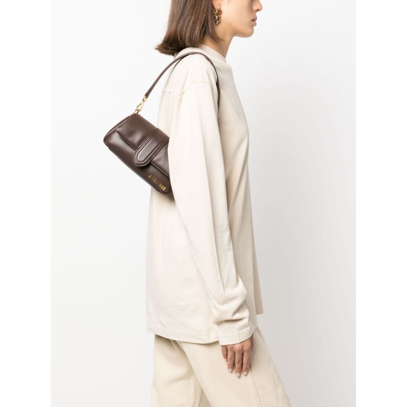 JACQUEMUS Bags.. Brown Shoulder JACQUEMUS