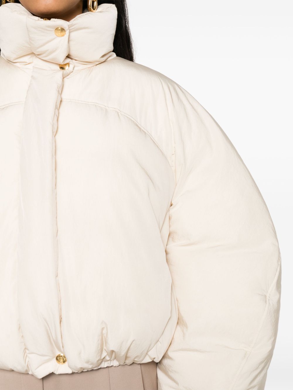 JACQUEMUS Coats White Jackets JACQUEMUS