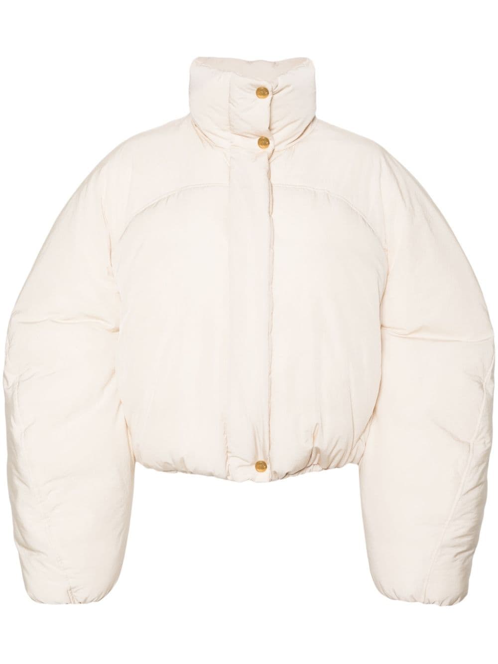 JACQUEMUS Coats White Jackets JACQUEMUS