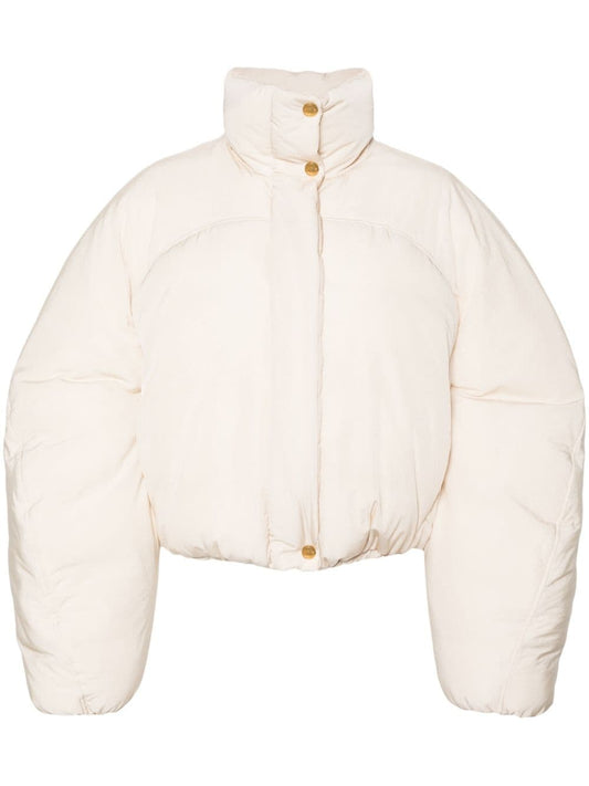 JACQUEMUS Coats White Jackets JACQUEMUS