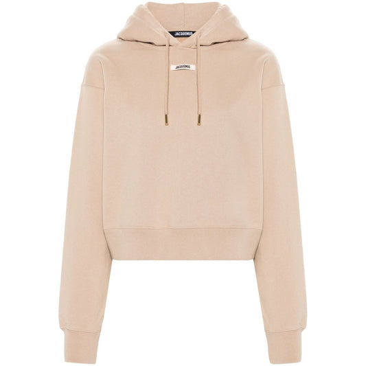 JACQUEMUS Sweaters Beige Topwear JACQUEMUS