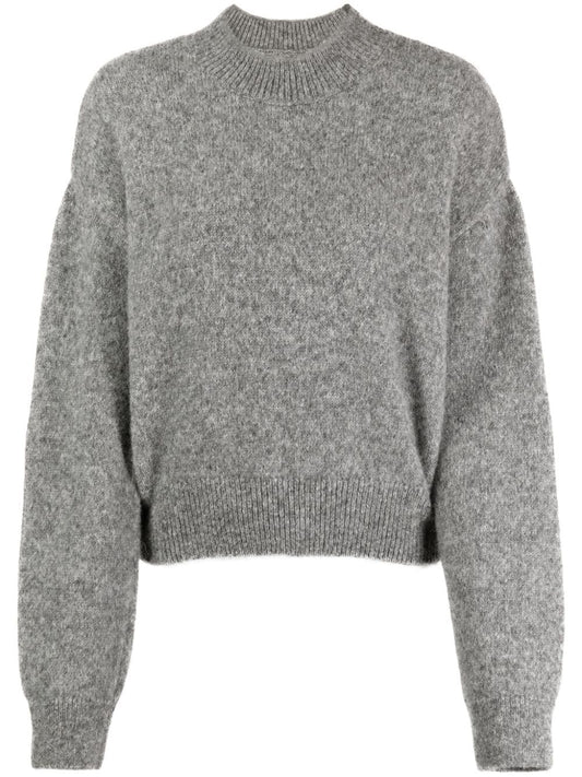 JACQUEMUS Sweaters Grey Topwear JACQUEMUS