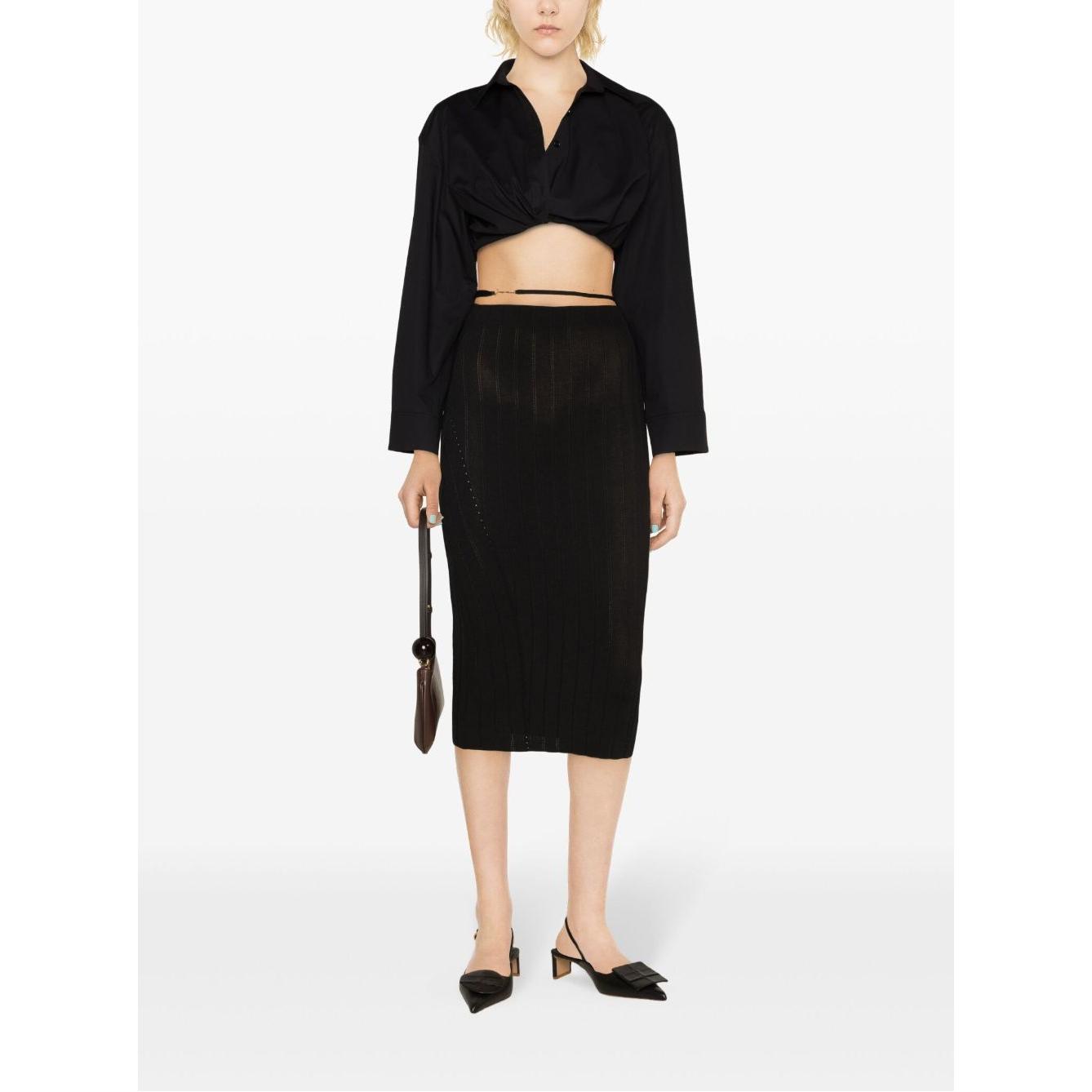 JACQUEMUS Skirts Black Skirts JACQUEMUS