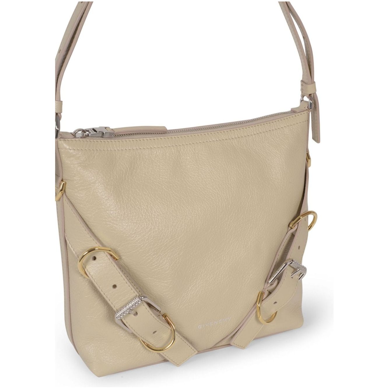 Givenchy beige calf leather pebbled texture Bag Shoulder Givenchy