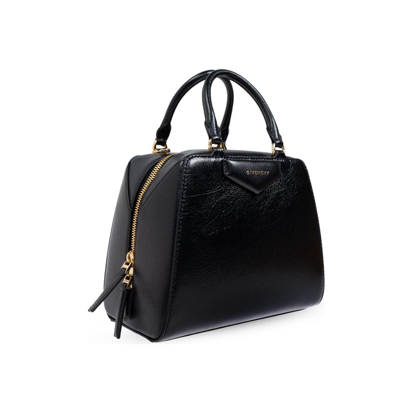 Givenchy black buffalo leather grained  Bag Handbag Givenchy