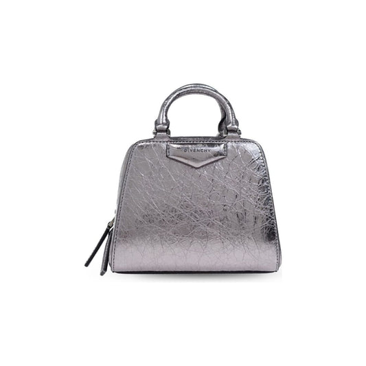 Givenchy silver-tone lambskin metallic finish Bag Handbag Givenchy