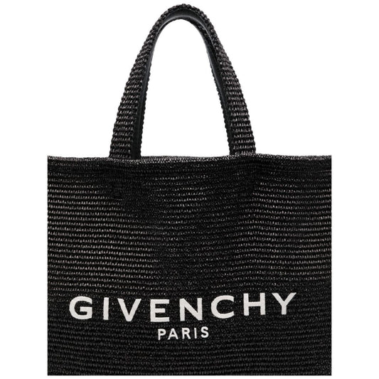 Givenchy black cotton blend interwoven design Bag Shopper Givenchy