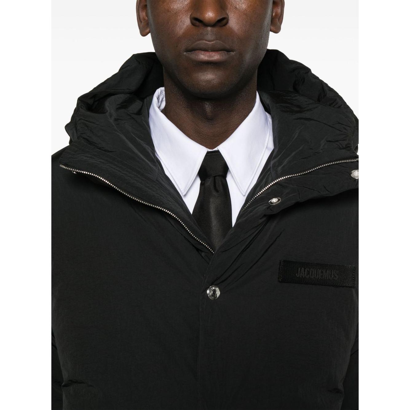 JACQUEMUS Coats Black