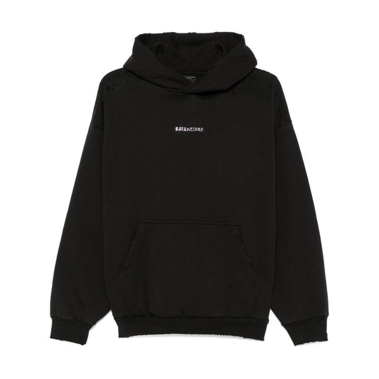 Balenciaga Sweaters Black Topwear Balenciaga