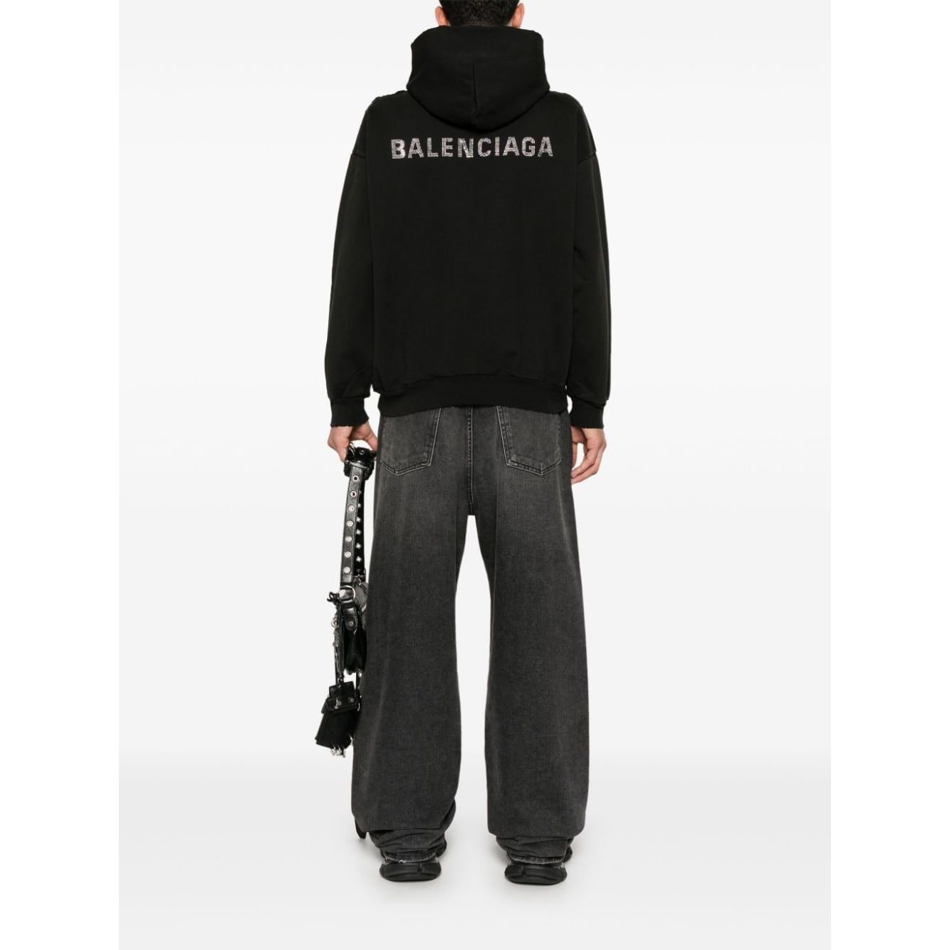 Balenciaga Sweaters Black Topwear Balenciaga