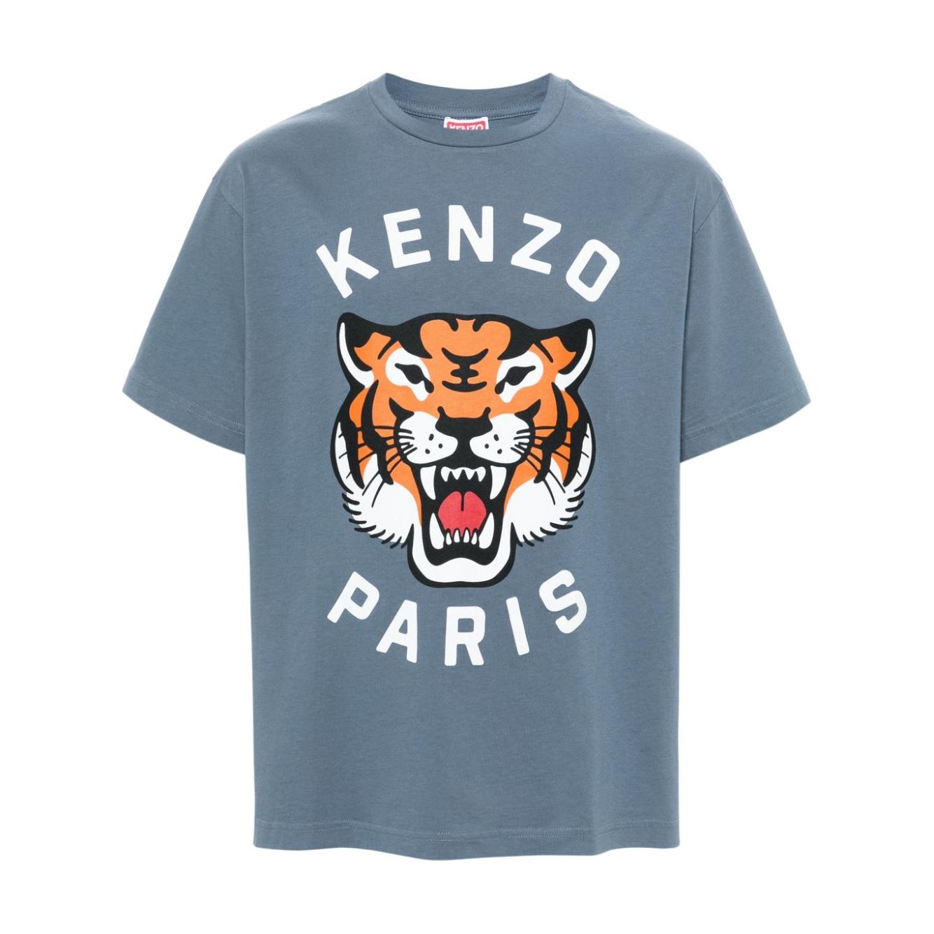 Kenzo T-shirts and Polos Clear Blue Topwear Kenzo