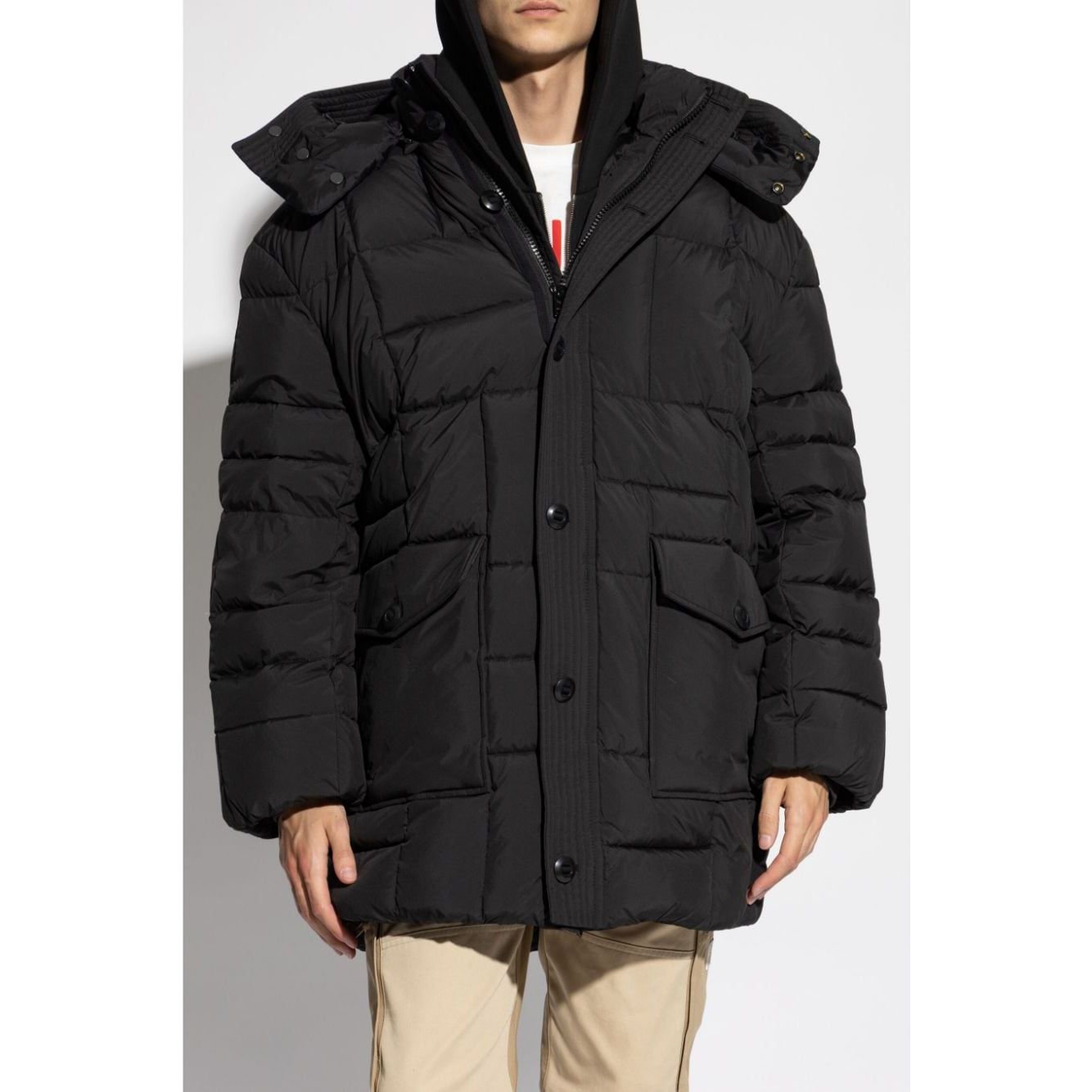 Kenzo quilted feather down men Coats Blue Jackets Kenzo