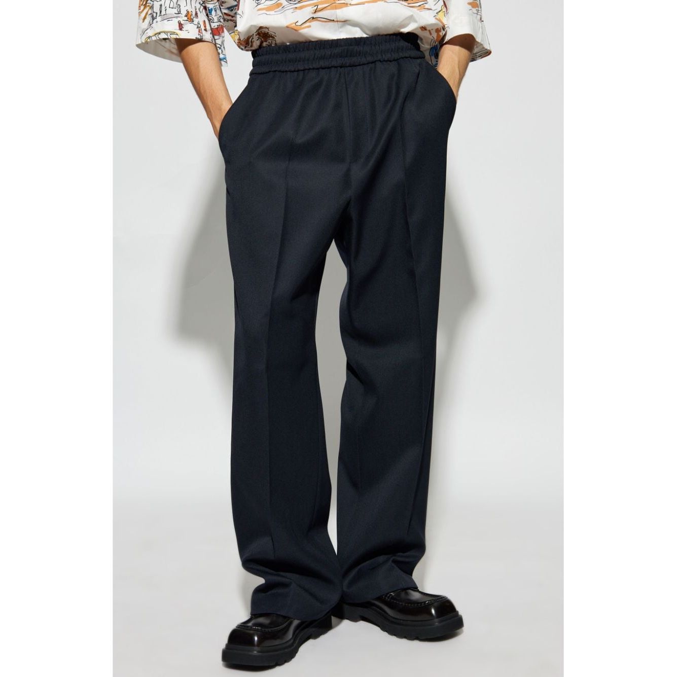 Golden Goose Trousers Blue Trousers Golden Goose