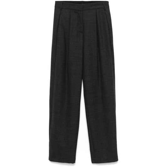 Semicouture Trousers Grey Trousers Semicouture